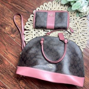Coach purse set
